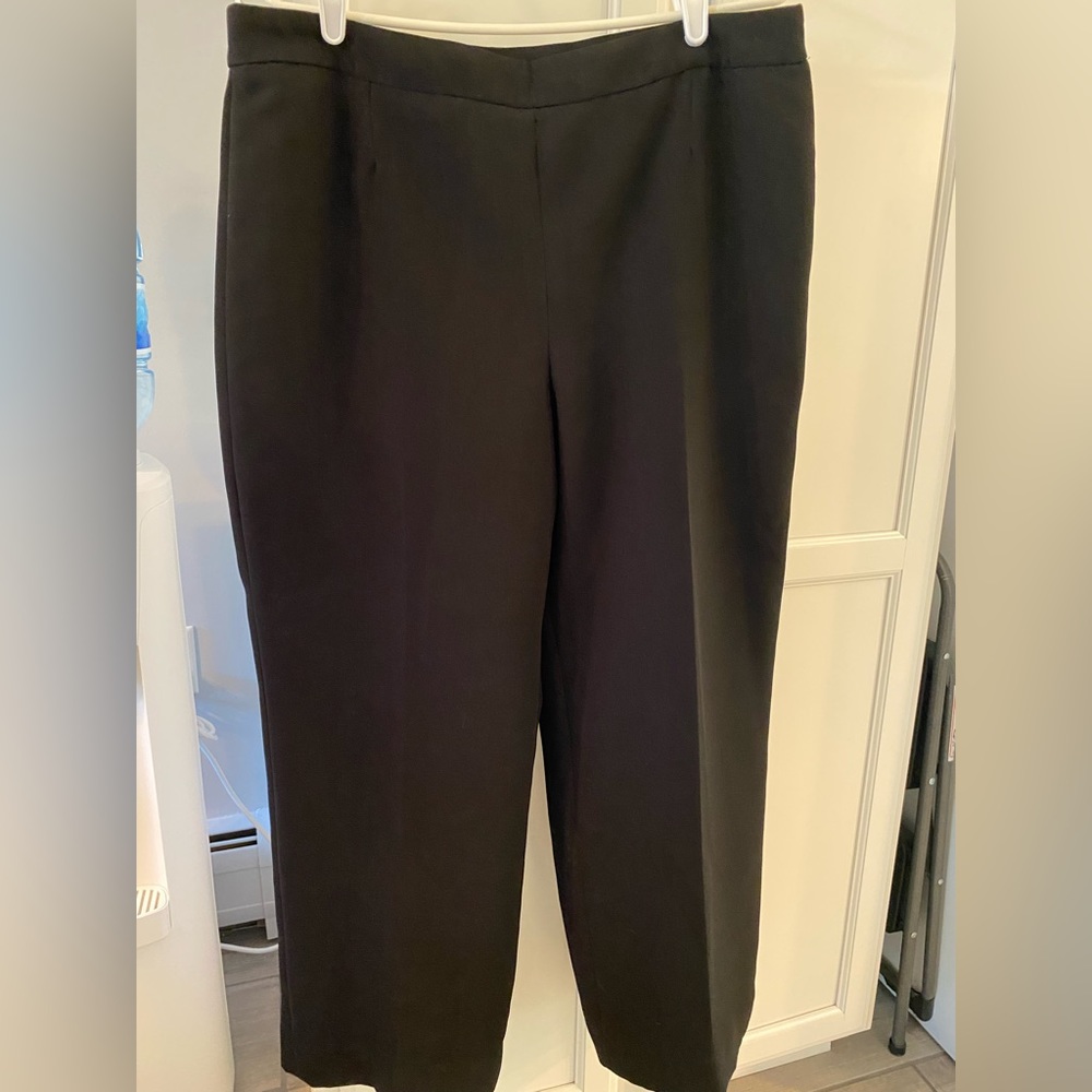 Vintage Suit Studio 14P black dress pants